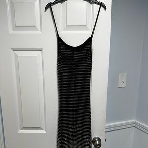 ASOS midi sparkle dress